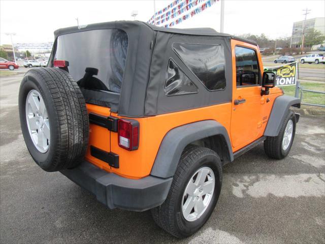 used 2012 Jeep Wrangler car, priced at $16,995