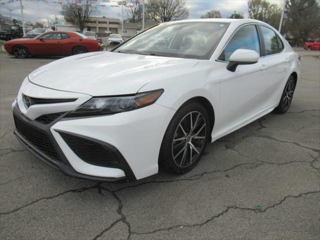 used 2021 Toyota Camry car, priced at $21,737