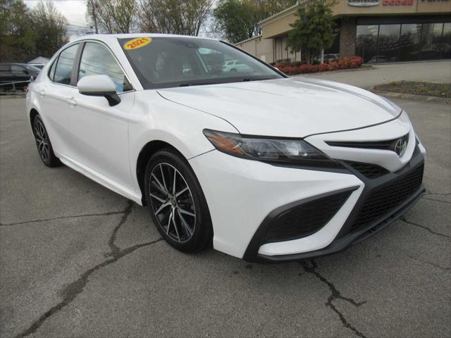 used 2021 Toyota Camry car, priced at $21,737