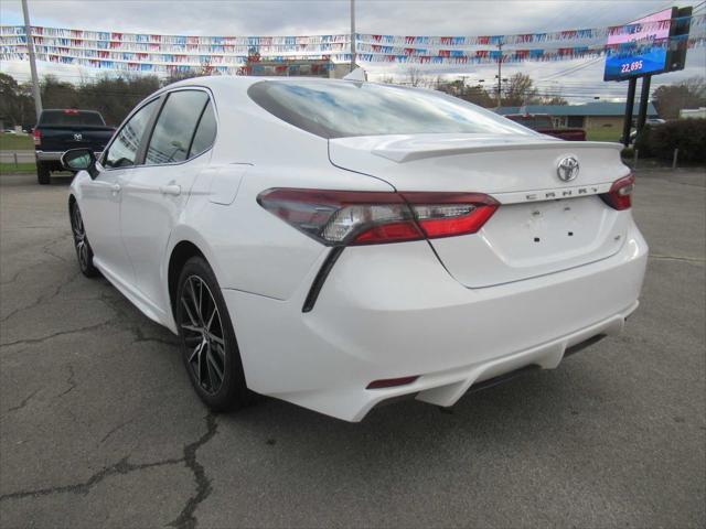 used 2021 Toyota Camry car, priced at $21,737