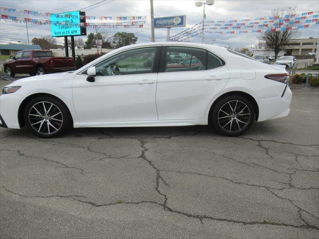 used 2021 Toyota Camry car, priced at $21,737