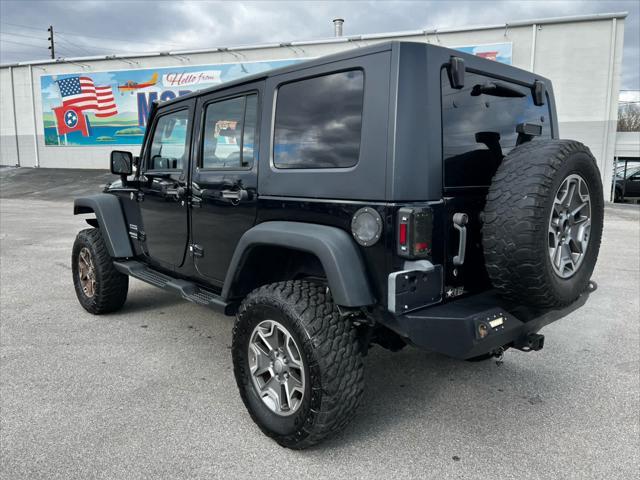 used 2013 Jeep Wrangler Unlimited car, priced at $13,448