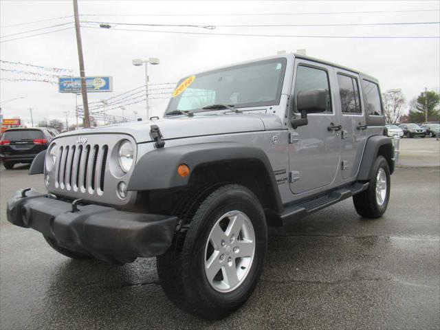 used 2016 Jeep Wrangler Unlimited car, priced at $18,814