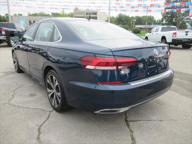 used 2022 Volkswagen Passat car, priced at $17,499