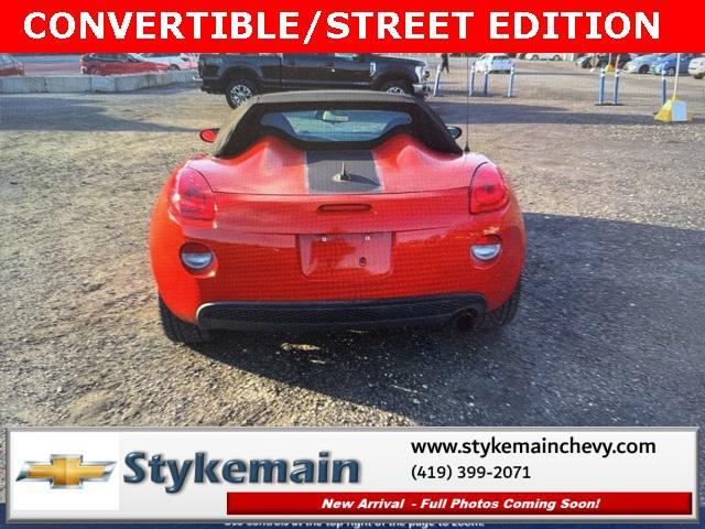 used 2009 Pontiac Solstice car, priced at $14,500
