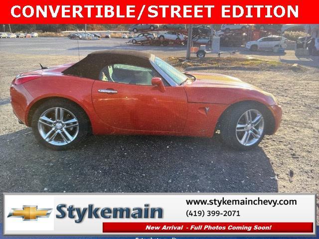 used 2009 Pontiac Solstice car, priced at $14,500
