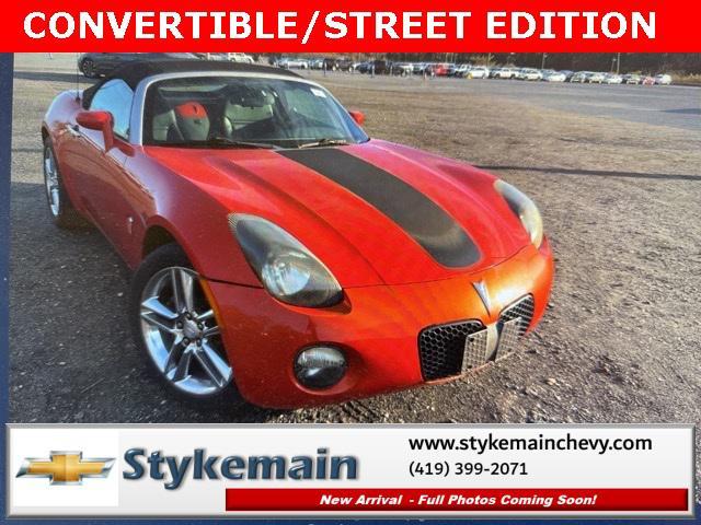 used 2009 Pontiac Solstice car, priced at $14,500
