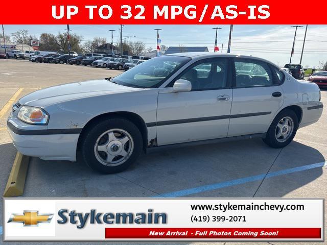 used 2003 Chevrolet Impala car, priced at $3,994