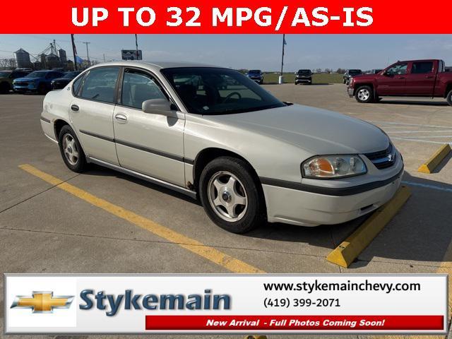 used 2003 Chevrolet Impala car, priced at $4,000