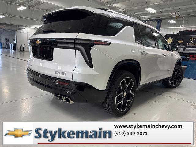 new 2025 Chevrolet Traverse car, priced at $59,490