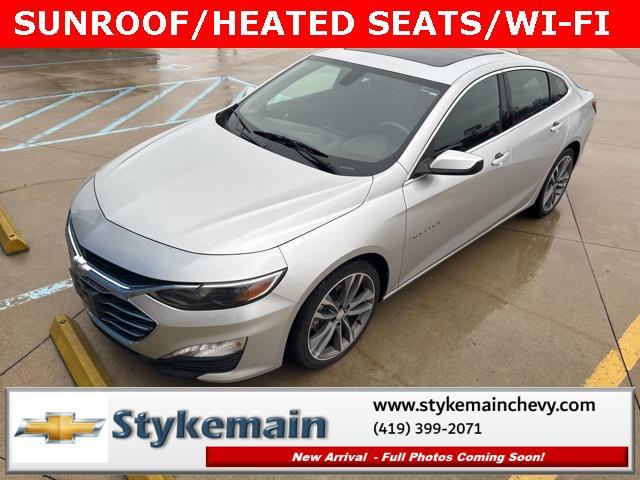 used 2021 Chevrolet Malibu car, priced at $16,371