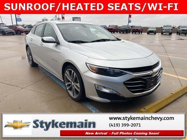 used 2021 Chevrolet Malibu car, priced at $16,371