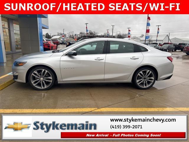 used 2021 Chevrolet Malibu car, priced at $16,371