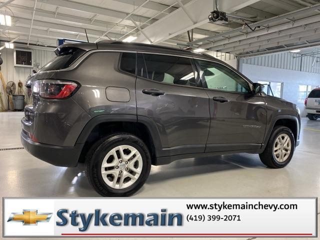 used 2021 Jeep Compass car, priced at $17,910