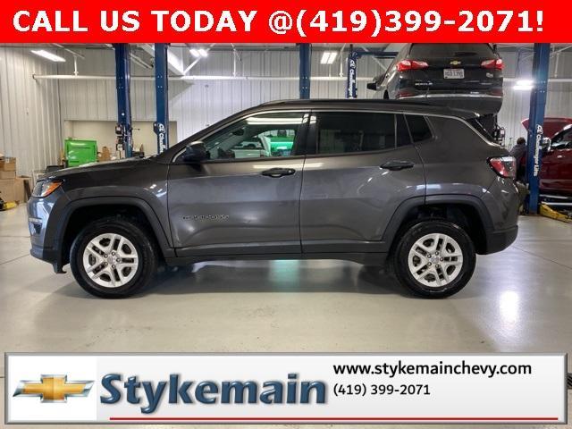 used 2021 Jeep Compass car, priced at $17,910