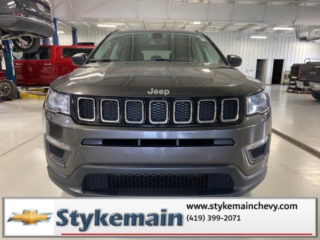 used 2021 Jeep Compass car, priced at $18,231