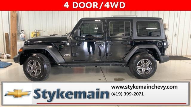 used 2020 Jeep Wrangler Unlimited car, priced at $27,661