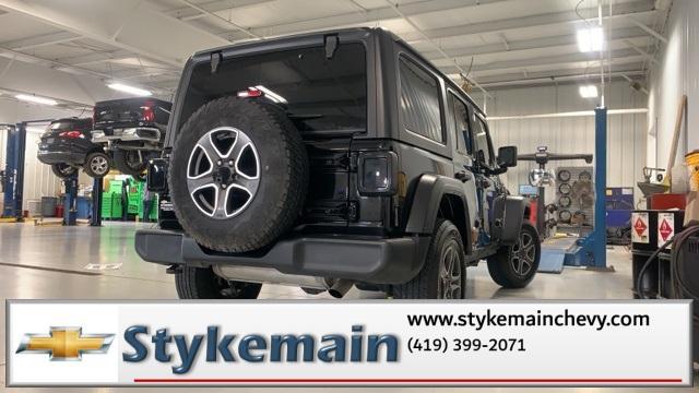 used 2020 Jeep Wrangler Unlimited car, priced at $27,661