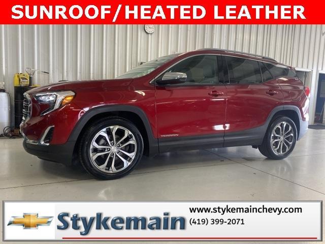 used 2021 GMC Terrain car, priced at $23,412
