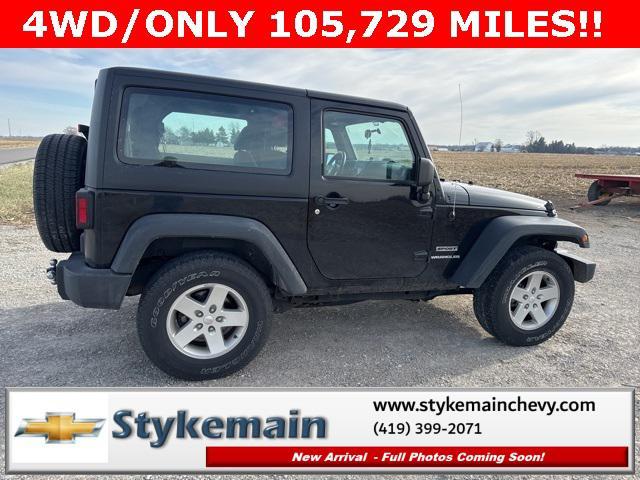 used 2017 Jeep Wrangler car, priced at $17,450