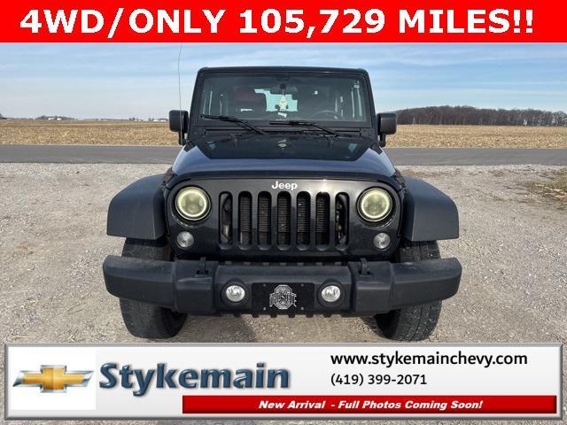 used 2017 Jeep Wrangler car, priced at $17,450