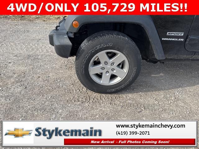 used 2017 Jeep Wrangler car, priced at $17,450