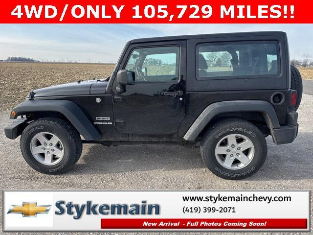 used 2017 Jeep Wrangler car, priced at $17,450