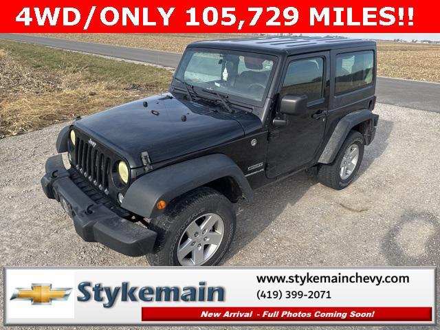 used 2017 Jeep Wrangler car, priced at $17,450