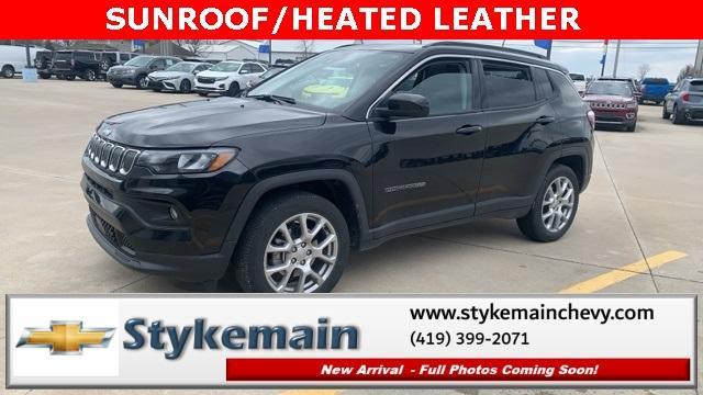 used 2022 Jeep Compass car, priced at $24,772