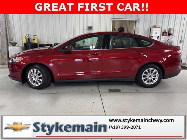 used 2015 Ford Fusion car, priced at $14,648