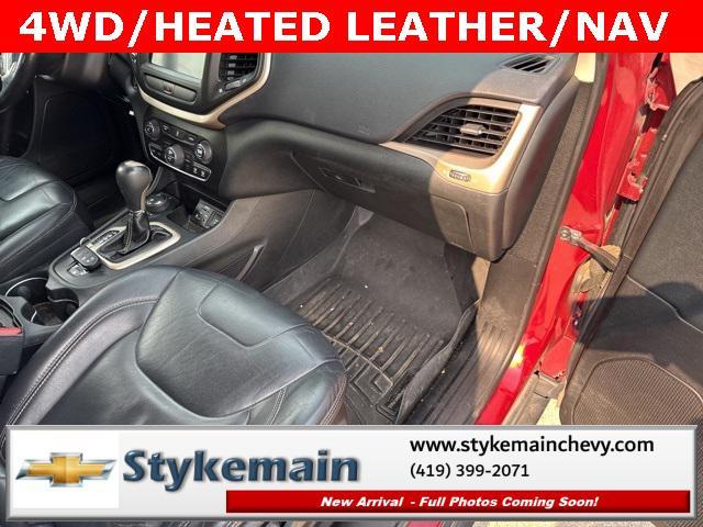 used 2015 Jeep Cherokee car, priced at $11,451
