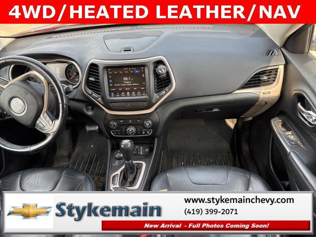 used 2015 Jeep Cherokee car, priced at $11,451