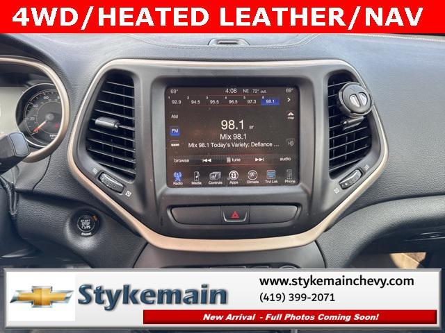 used 2015 Jeep Cherokee car, priced at $11,451