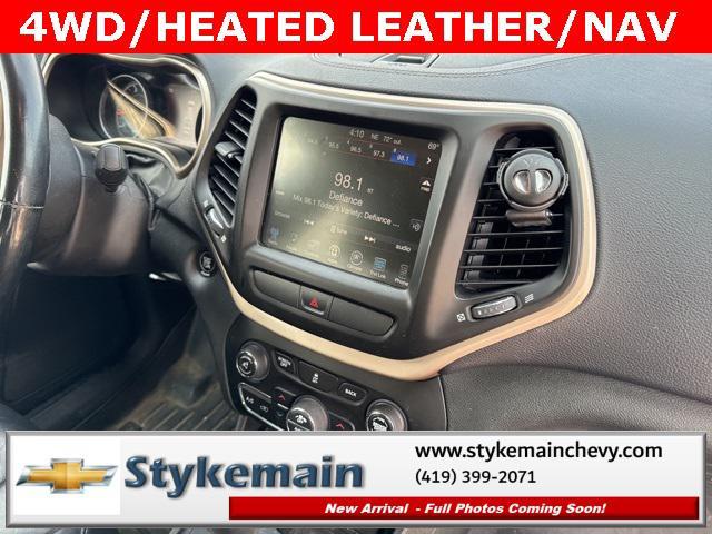 used 2015 Jeep Cherokee car, priced at $11,451