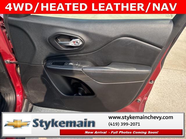 used 2015 Jeep Cherokee car, priced at $11,451