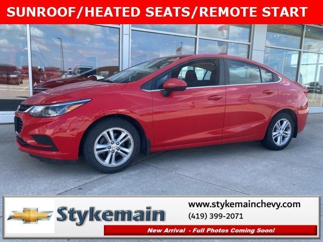 used 2017 Chevrolet Cruze car, priced at $14,431