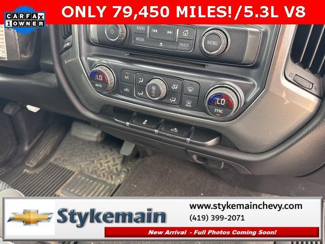 used 2017 Chevrolet Silverado 1500 car, priced at $24,467