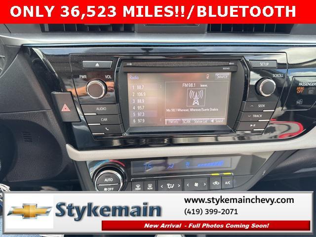used 2015 Toyota Corolla car, priced at $17,454