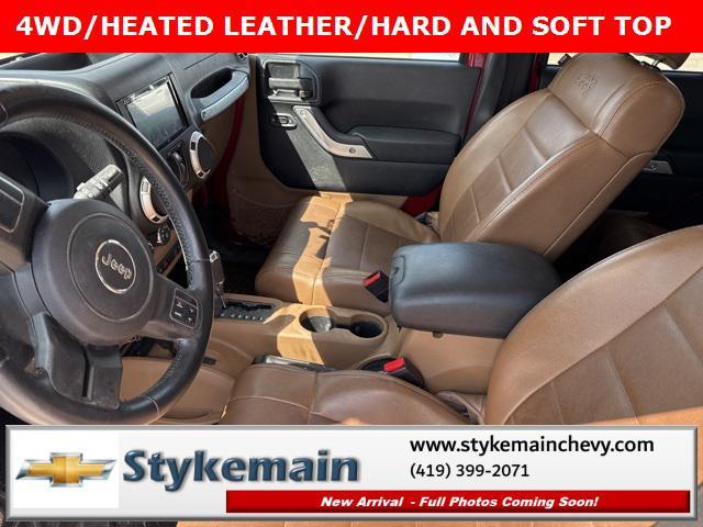 used 2011 Jeep Wrangler Unlimited car, priced at $14,500