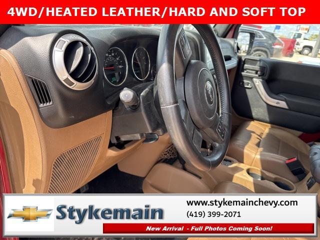 used 2011 Jeep Wrangler Unlimited car, priced at $14,500