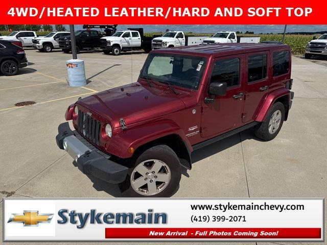 used 2011 Jeep Wrangler Unlimited car, priced at $14,500