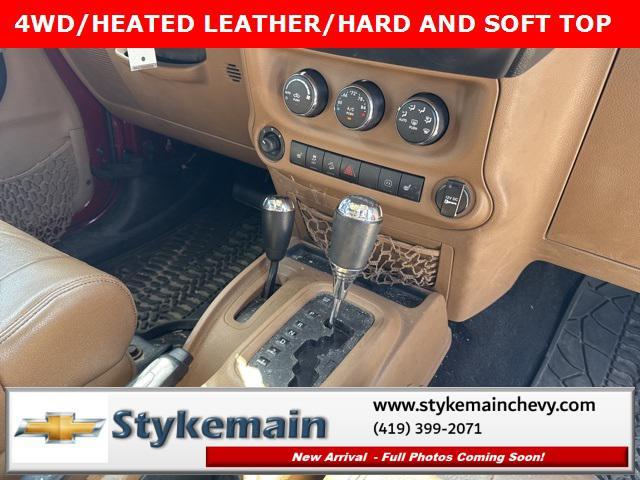 used 2011 Jeep Wrangler Unlimited car, priced at $14,500