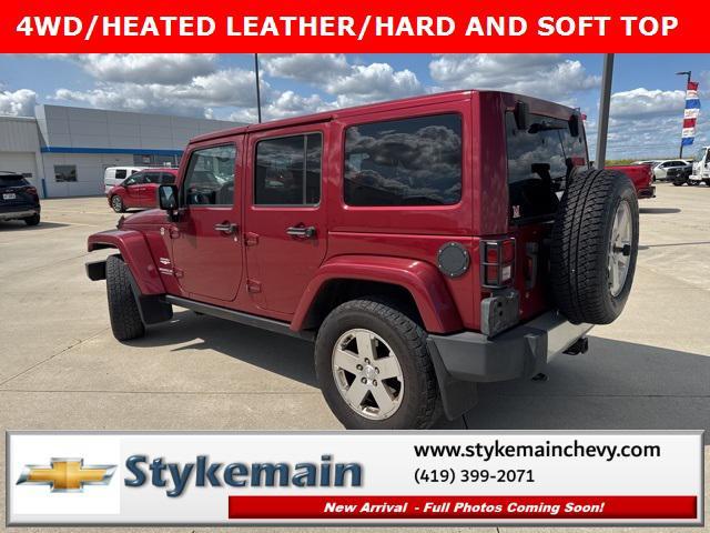 used 2011 Jeep Wrangler Unlimited car, priced at $14,500