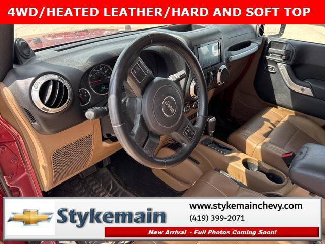 used 2011 Jeep Wrangler Unlimited car, priced at $14,500