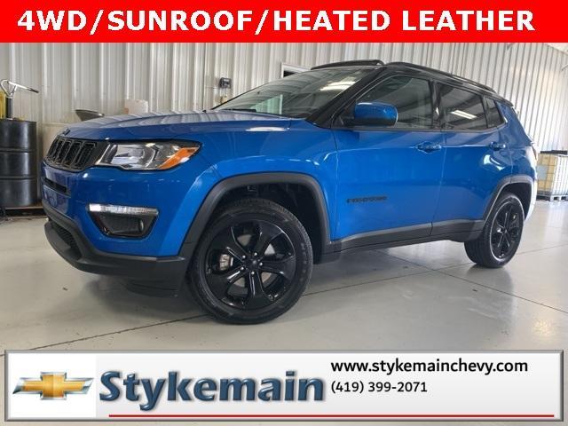 used 2021 Jeep Compass car, priced at $21,150