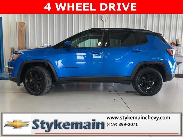 used 2021 Jeep Compass car, priced at $20,595