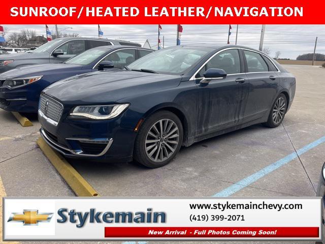 used 2017 Lincoln MKZ car, priced at $12,705