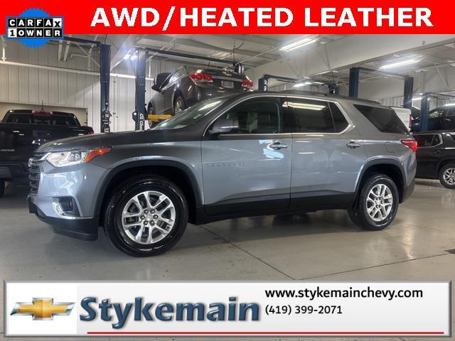 used 2021 Chevrolet Traverse car, priced at $29,465