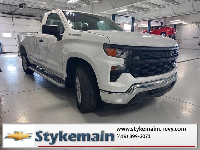 used 2023 Chevrolet Silverado 1500 car, priced at $27,348