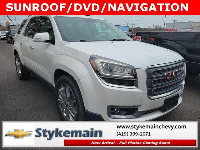 used 2017 GMC Acadia Limited car, priced at $16,853